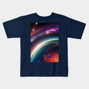 Edge of the galaxy Kids T-Shirt